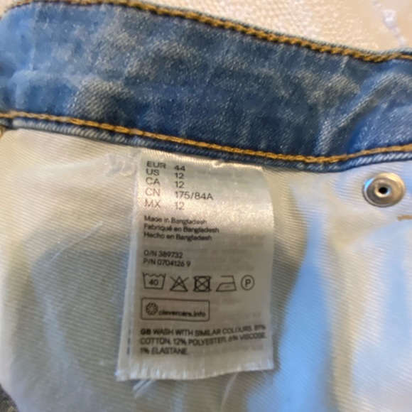 H&M Mid Rise Skinny Stretch Jeans - Picture 5 of 8